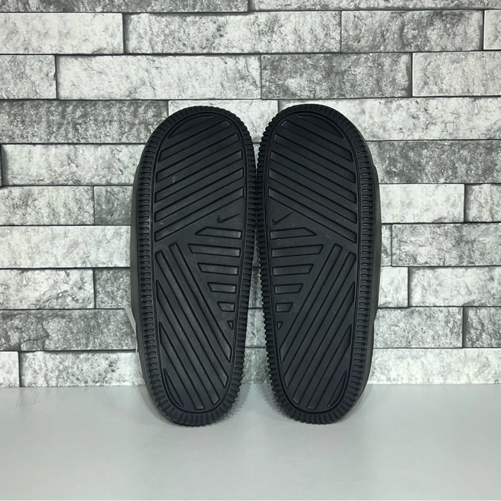 Nike Calm Slides New Men’s 8 Black Comfort Sandals - Picture 6 of 7